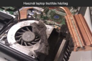 Használ laptop tisztítás házilag