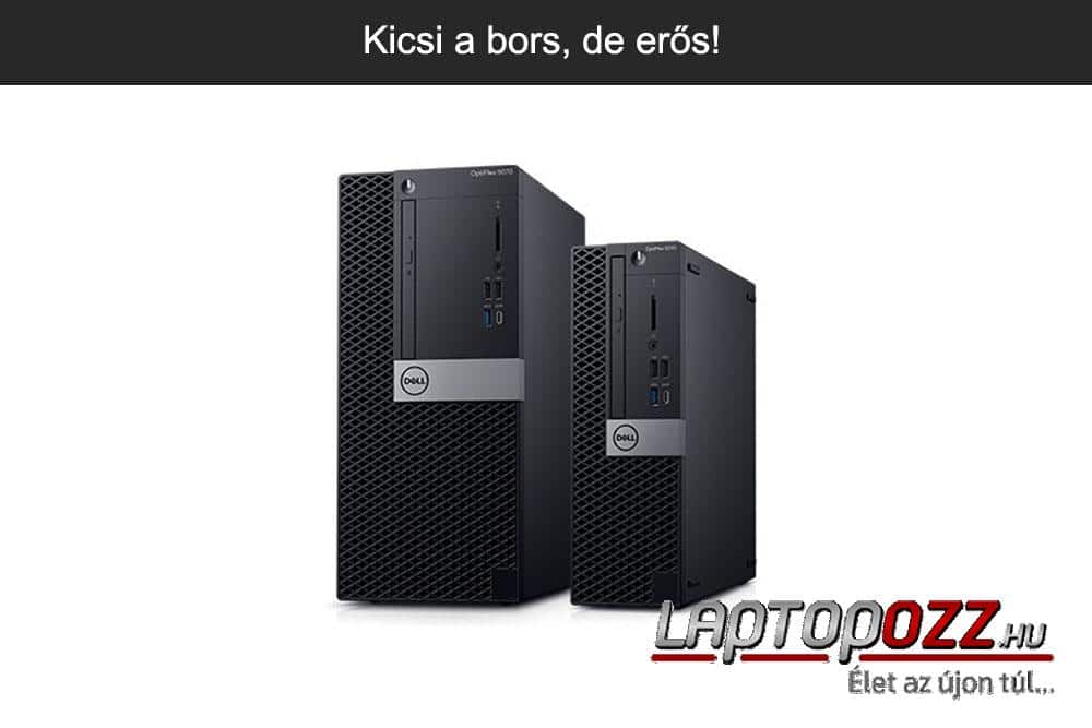 Használt asztali számítógépek nagyokkal megegyező teljesítménnyel