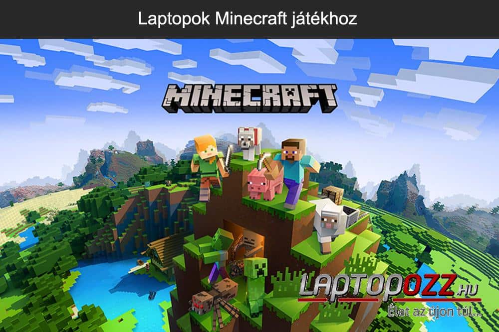 Laptopok Minecrafthoz