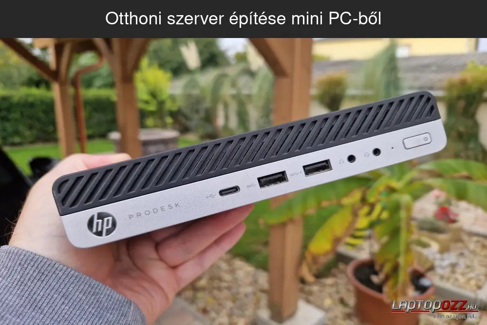 Otthoni szerver építése mini PC-ből