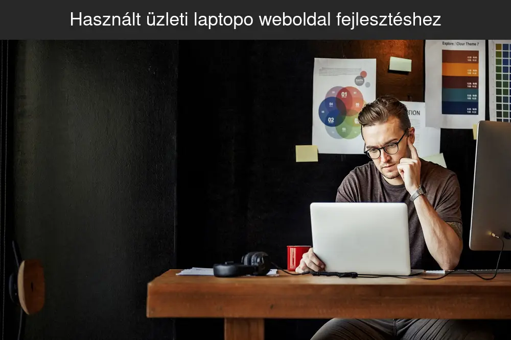 Használt üzleti laptopo weboldal fejlesztéshez