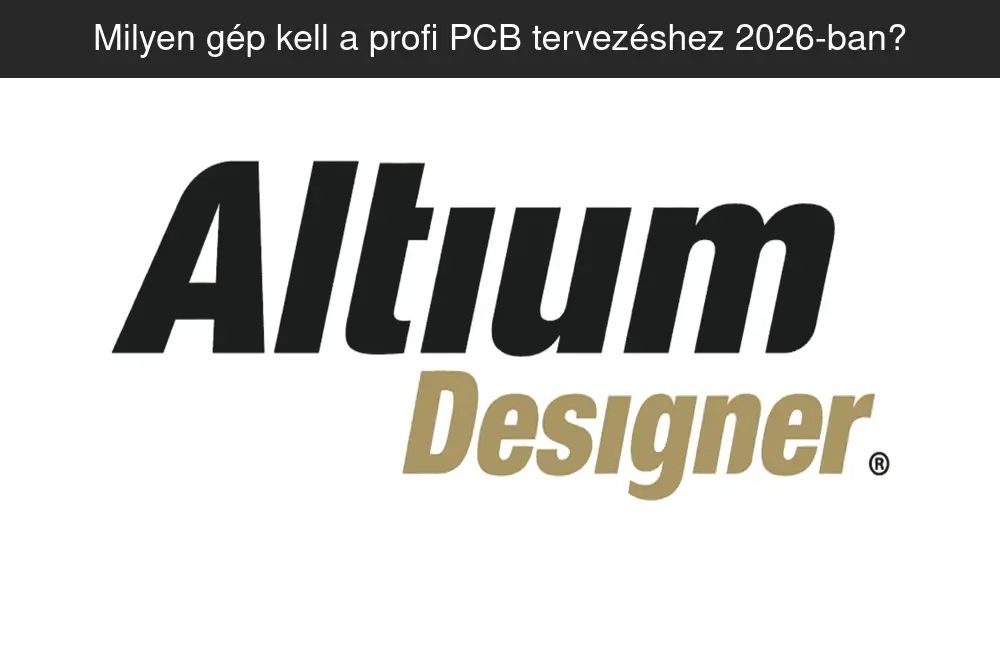 Altium Designer laptopon