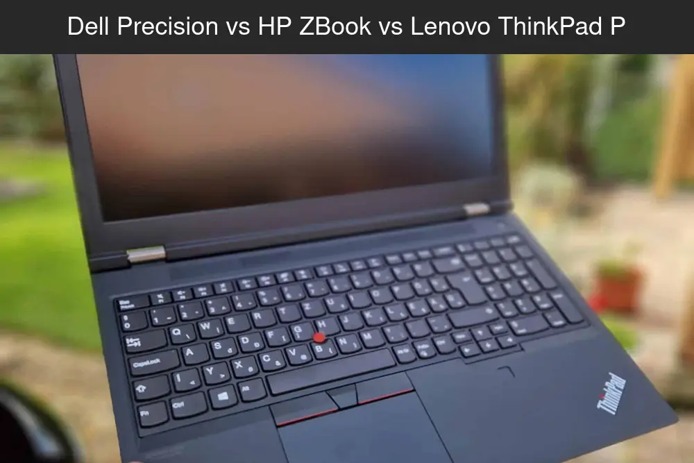 Dell Precision vs HP ZBook vs ThinkPad P